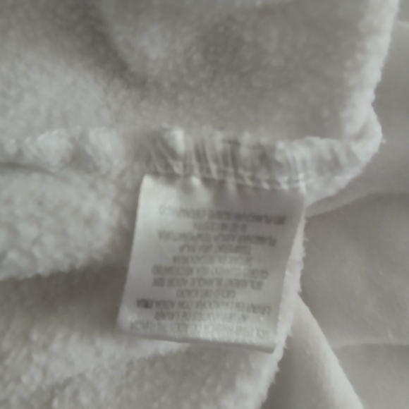 Peanuts Snoopy Graphic XL Cropped Hoodie in White - Picture 5 of 5